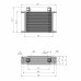Радиатор охлаждения TH128-16-122 169х124х51 мм, JIC AN10, 16 рядов, сота EURO